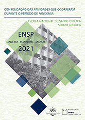Minicapa do relatório de atividades durante o período de pandemia - Janeiro, Fevereiro e Março de 2021